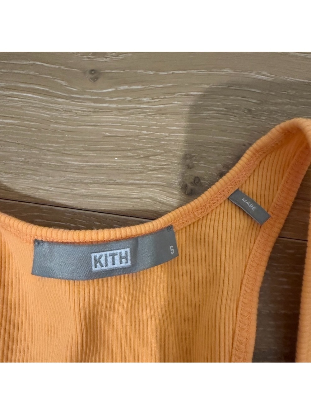 Kith Ribbed Racerback Crop Top - Picture 6 of 6